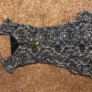 Small designer tricotto dress floral chic